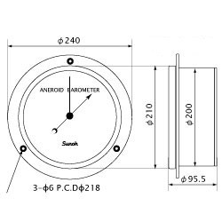Barometer OSC 92TP103